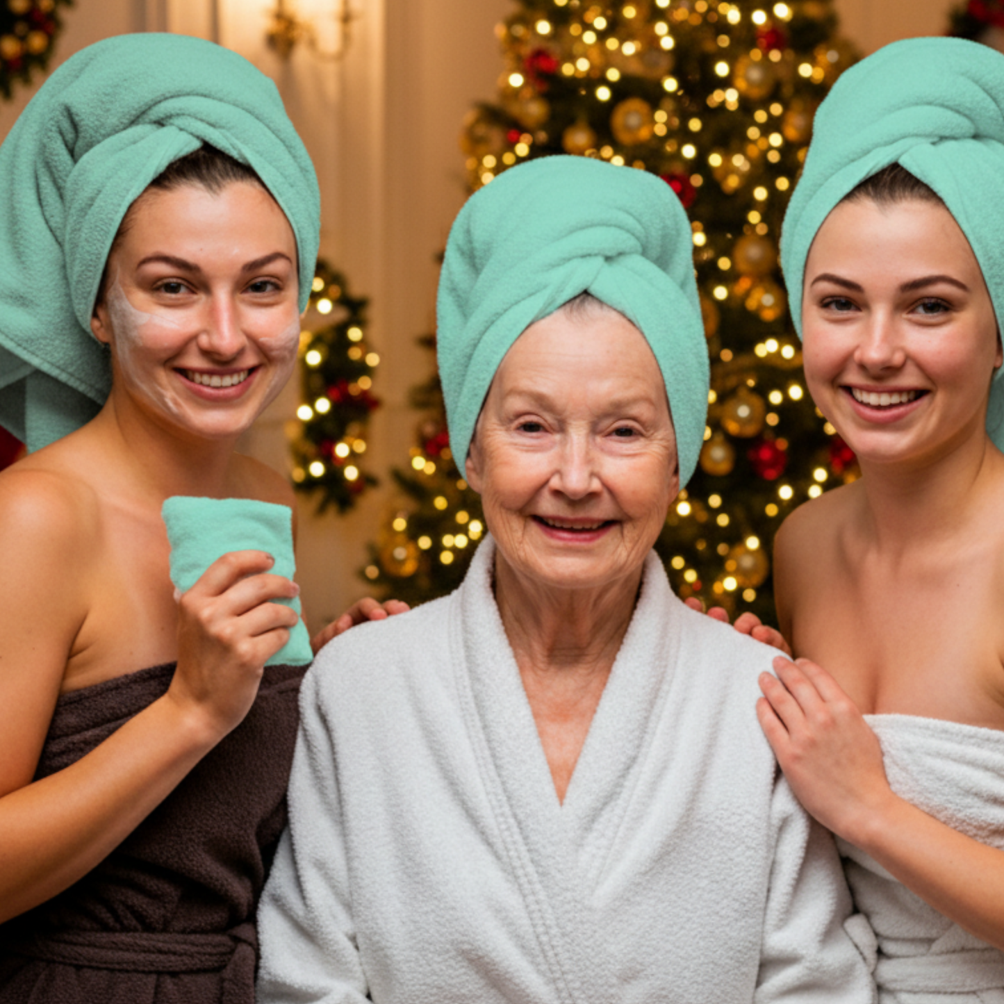 Toalla Navideña Dundee Playa (30X58") - 3 unidades