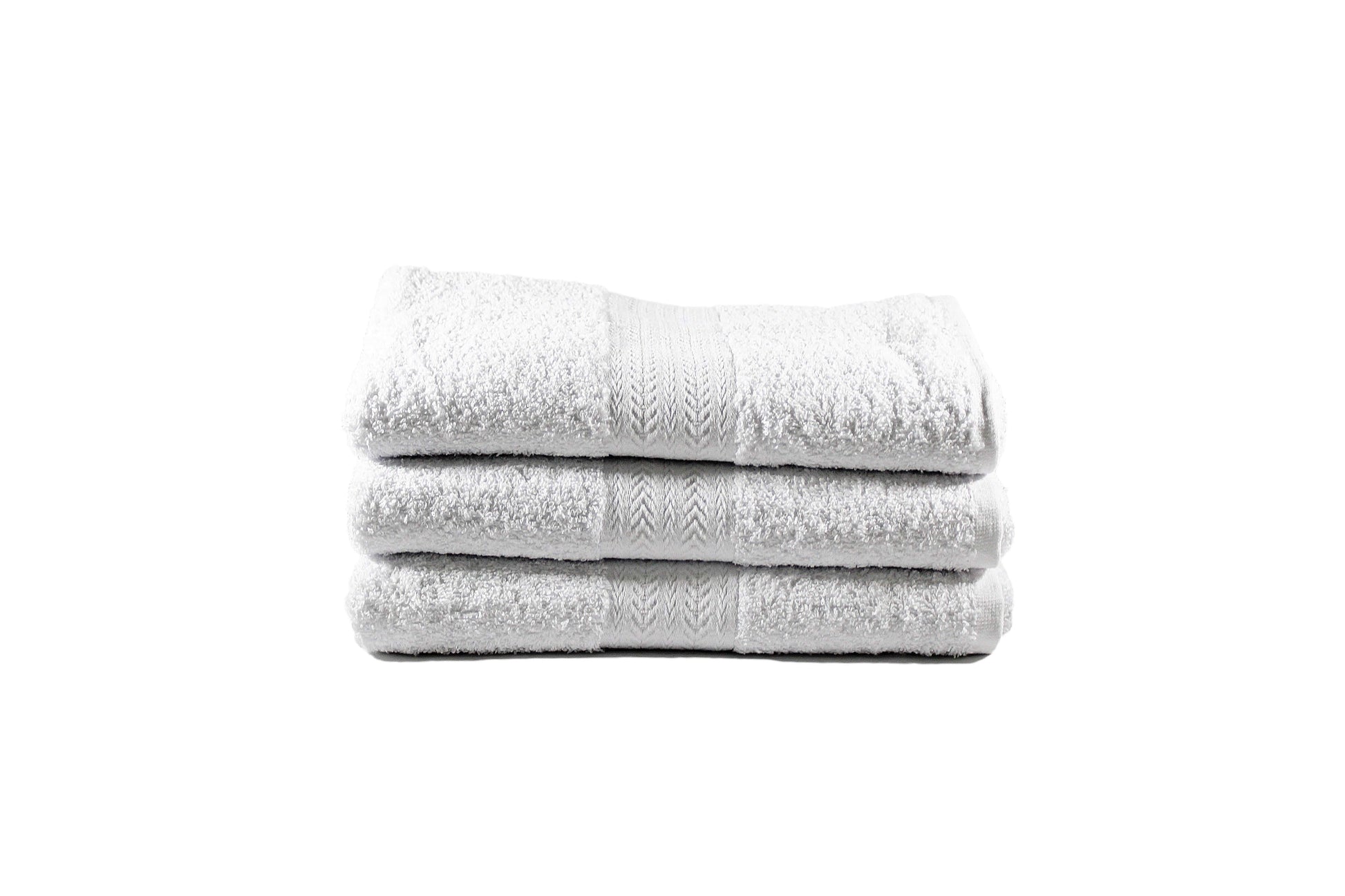 Detalle de textura y suavidad de la Toalla Majestic blanca ideal para un spa