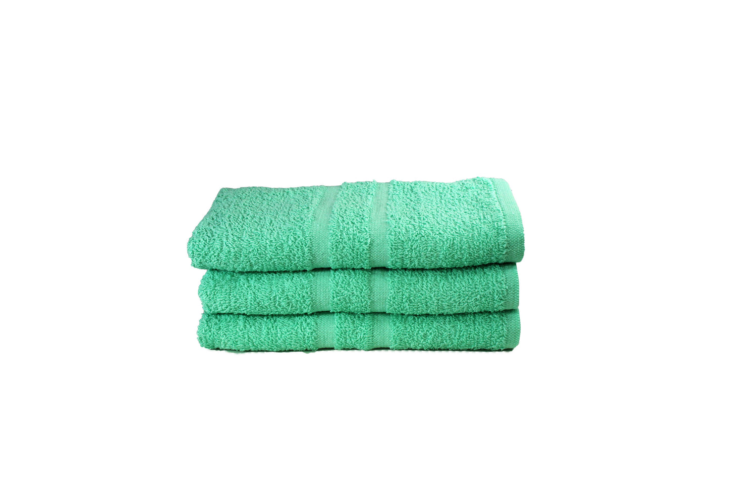 Toalla Dundee Tamaño Manos Color Menta Combo de Tres Unidades - Faxel