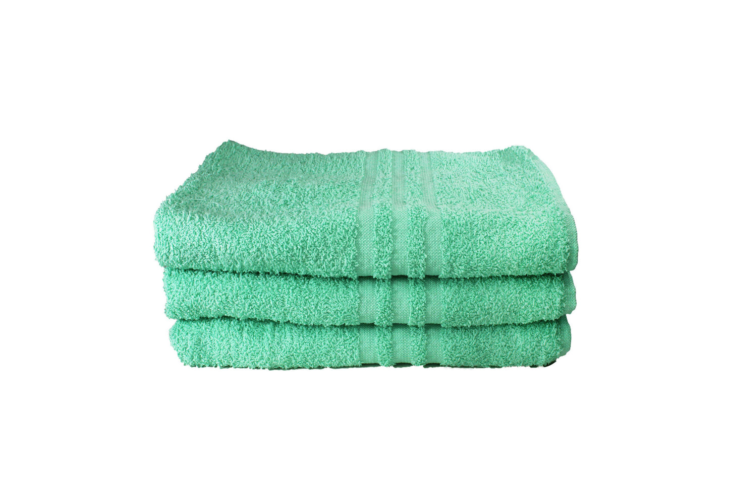 Toalla Dundee Tamaño Baño Color Menta Combo de Tres Unidades - Faxel