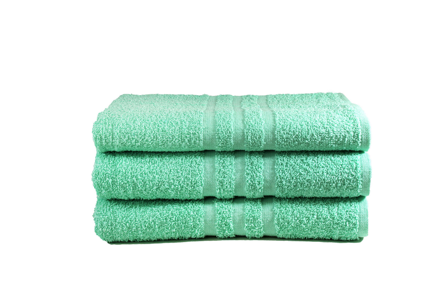 Toalla Dundee Tamaño Semiplaya Color Menta Combo de Tres Unidades - Faxel