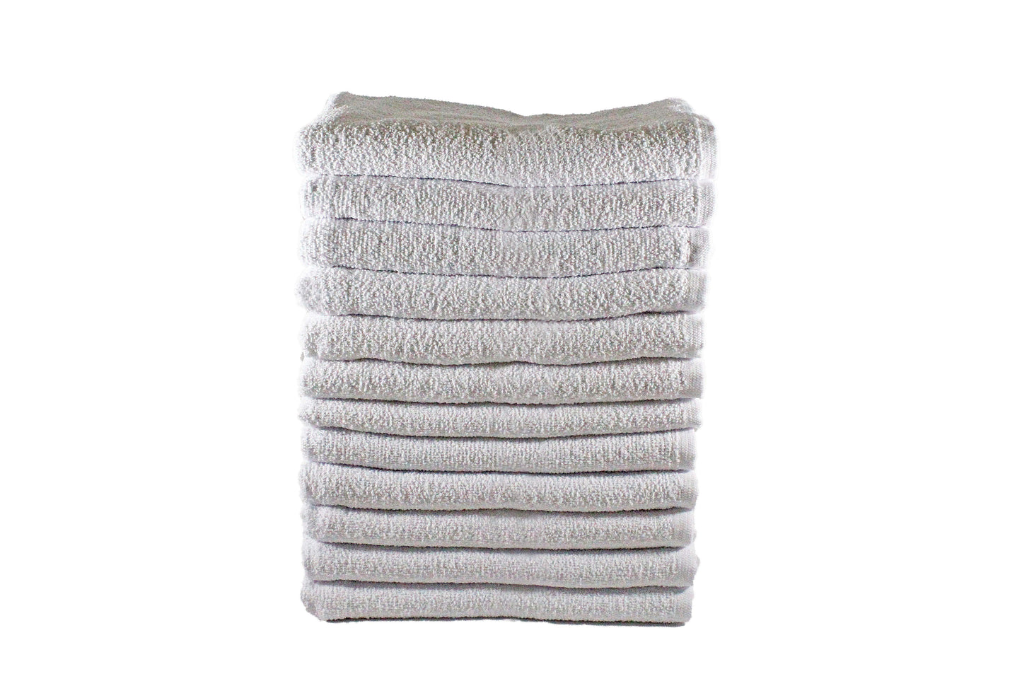 Toalla Tikal Tamaño Baño Color Blanco Combo de Doce Unidades - Faxel