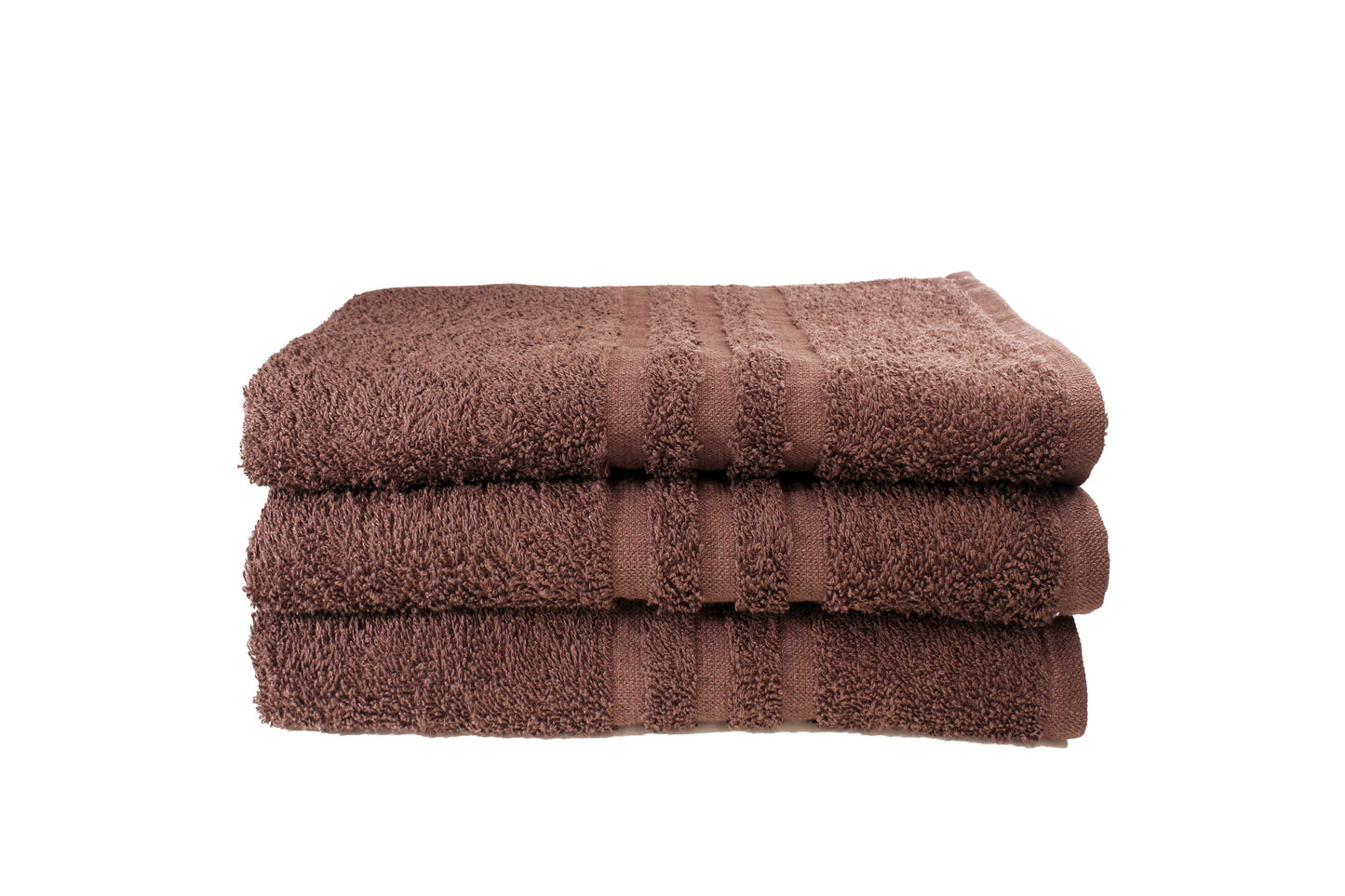 Toalla Dundee Tamaño Semiplaya Color Cafe Combo de Tres Unidades - Faxel