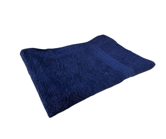 TOALLA NATURAL SEMIPLAYA NAVY / PRIMERA CARICIA