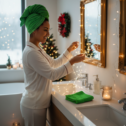 Toalla Dundee Navideña - 3 unidades Limón (hacer clic para ver todos los tamaños)