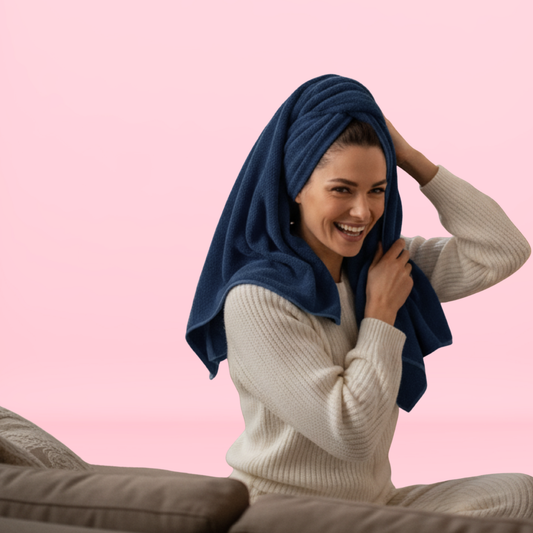 Toalla Dundee Navideña - 3 unidades Azul (hacer clic para ver todos los tamaños)