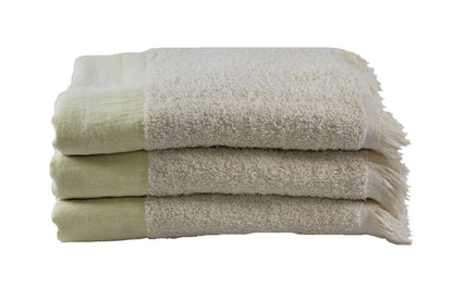 Toalla Amazonia Tamaño Playa Terracota Combo de Tres Unidades - Faxel