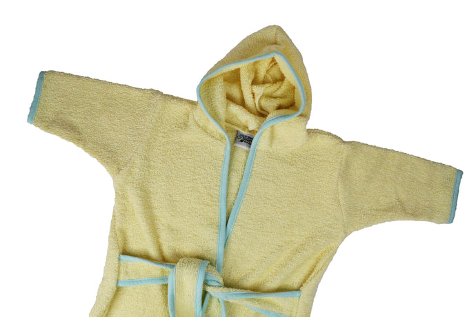 Bata Bebé Natural Color Amarillo Suave - Faxel