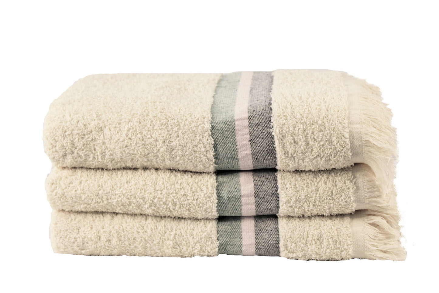 Toalla Amazonia Tamaño Playa Terracota Combo de Tres Unidades - Faxel