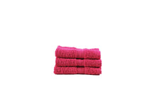 Cargar imagen en el visor de la galería, Toalla Natural Tamaño Facial Color Azalea Pink Combo de Tres Unidades - Faxel
