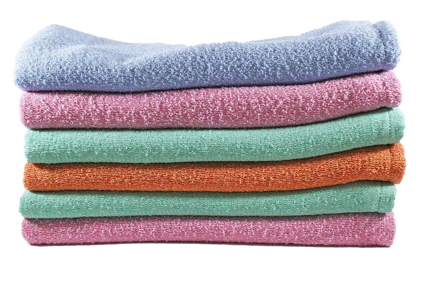 Toalla Unica Tamaño Baño Colores Pastel Combo de Seis Unidades - Faxel