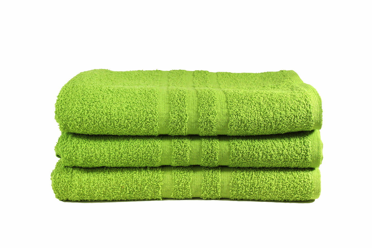 Toalla Dundee Tamaño Playa Color Lima Combo de Tres Unidades - Faxel