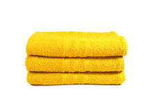Cargar imagen en el visor de la galería, Toalla Dundee Tamaño Semiplaya Color Amarilla Combo de Tres Unidades - Faxel
