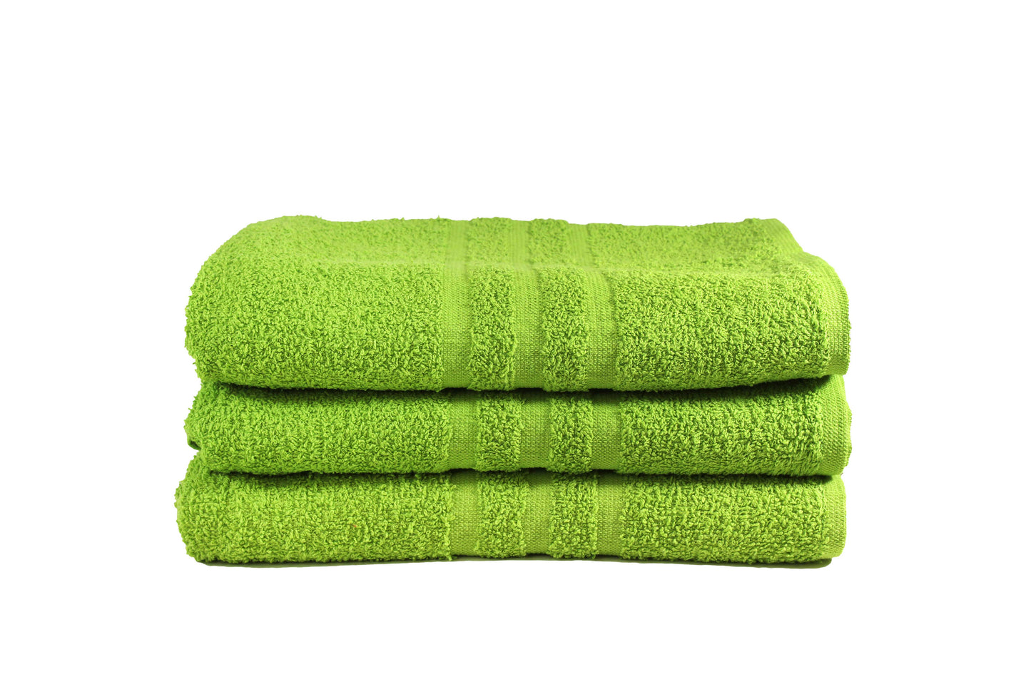 Toalla Dundee Tamaño Semiplaya Color Lima Combo de Tres Unidades - Faxel