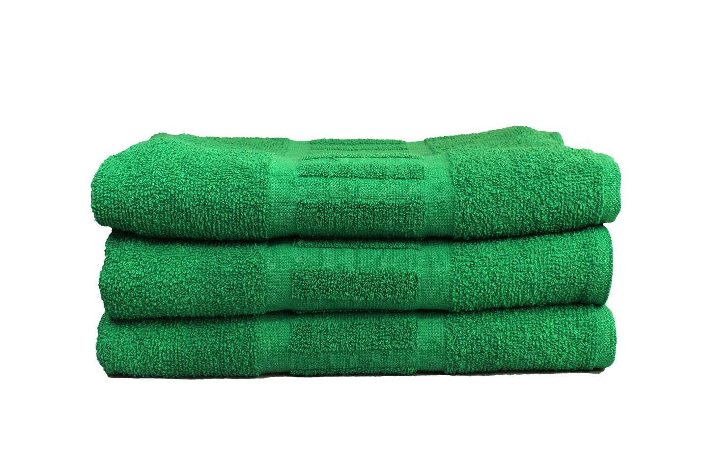 Toalla Mecca  Tamaño Playa Color Verde Limon Combo de Tres Unidades - Faxel