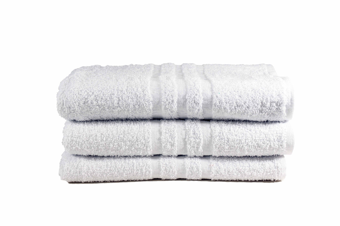 Toalla Dundee Tamaño Playa Color Blanca Combo de Tres Unidades - Faxel