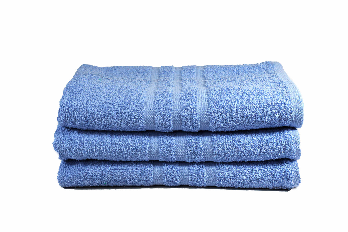 Toalla Dundee Tamaño Playa Color Celeste Combo de Tres Unidades - Faxel