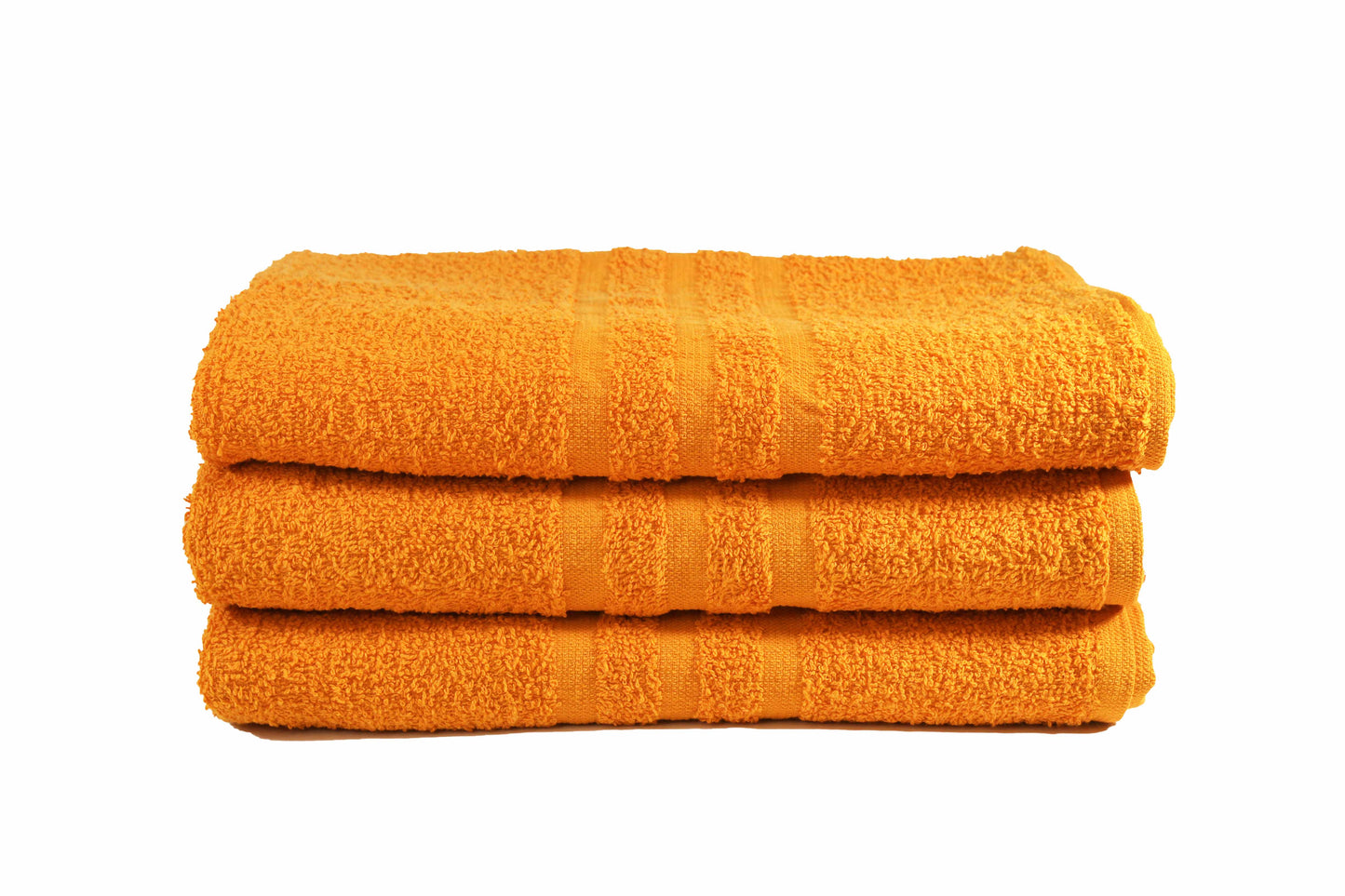 Toalla Dundee Tamaño Playa Color Naranja Combo de Tres Unidades - Faxel