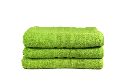 Toalla Dundee Tamaño Semiplaya Color Lima Combo de Tres Unidades - Faxel